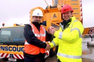 Liebherr hands over crane to Ainscough_sml