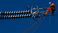 National Grid theme power lines transmission