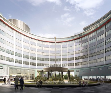 Plot B - Retained Helios courtyard
