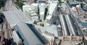 Google HQ masterplan massings