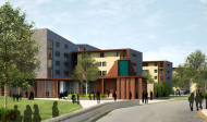 University of Bath proposed student halls at the Claverton Campus