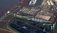 Immingham Port wood pellet