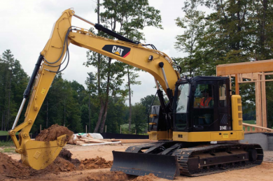 Cat 314E L CR hydraulic excavator