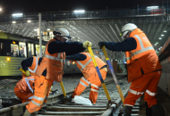 Rail work workers railway theme