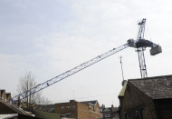 Crane jib collpase Northwood