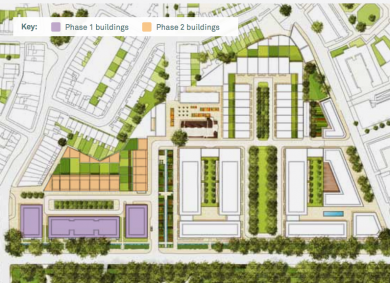 Chelsea barracks masterplan