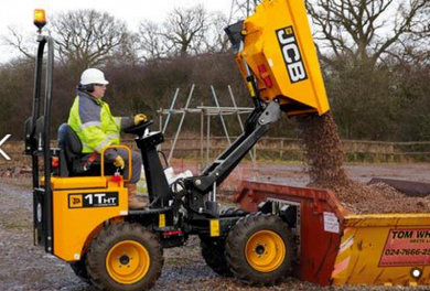 JCB dumpers