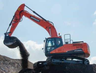 DX255lc-5 Doosan excavator