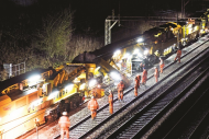 AmeyColas ballast train