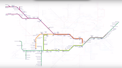 Subsurface tube lines