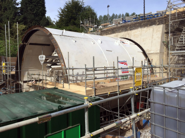 Tunnel boring machine, 24 July 2015