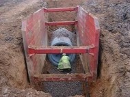 Sewer water housing pipetheme civil engineering