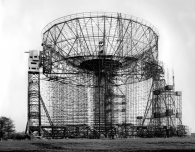 construction Jodrell Bank