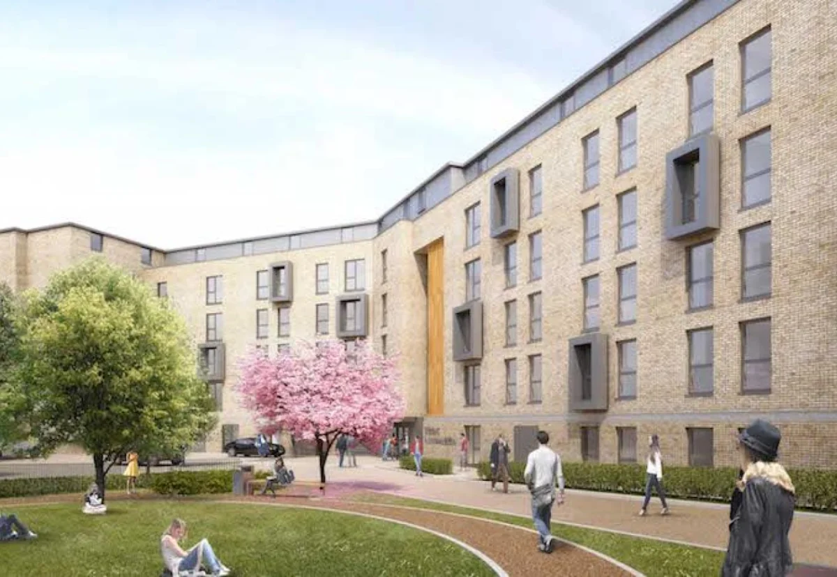 Meadows student hall in Edinburgh where Downing ran into big cost overruns