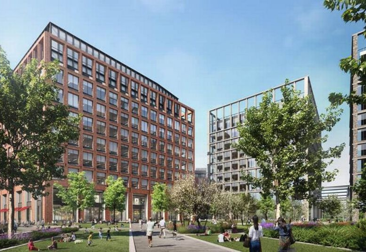 Pall Mall proposals in LIverpool would see three new office blocks and a hotel built on open land behind the former Exchange Station