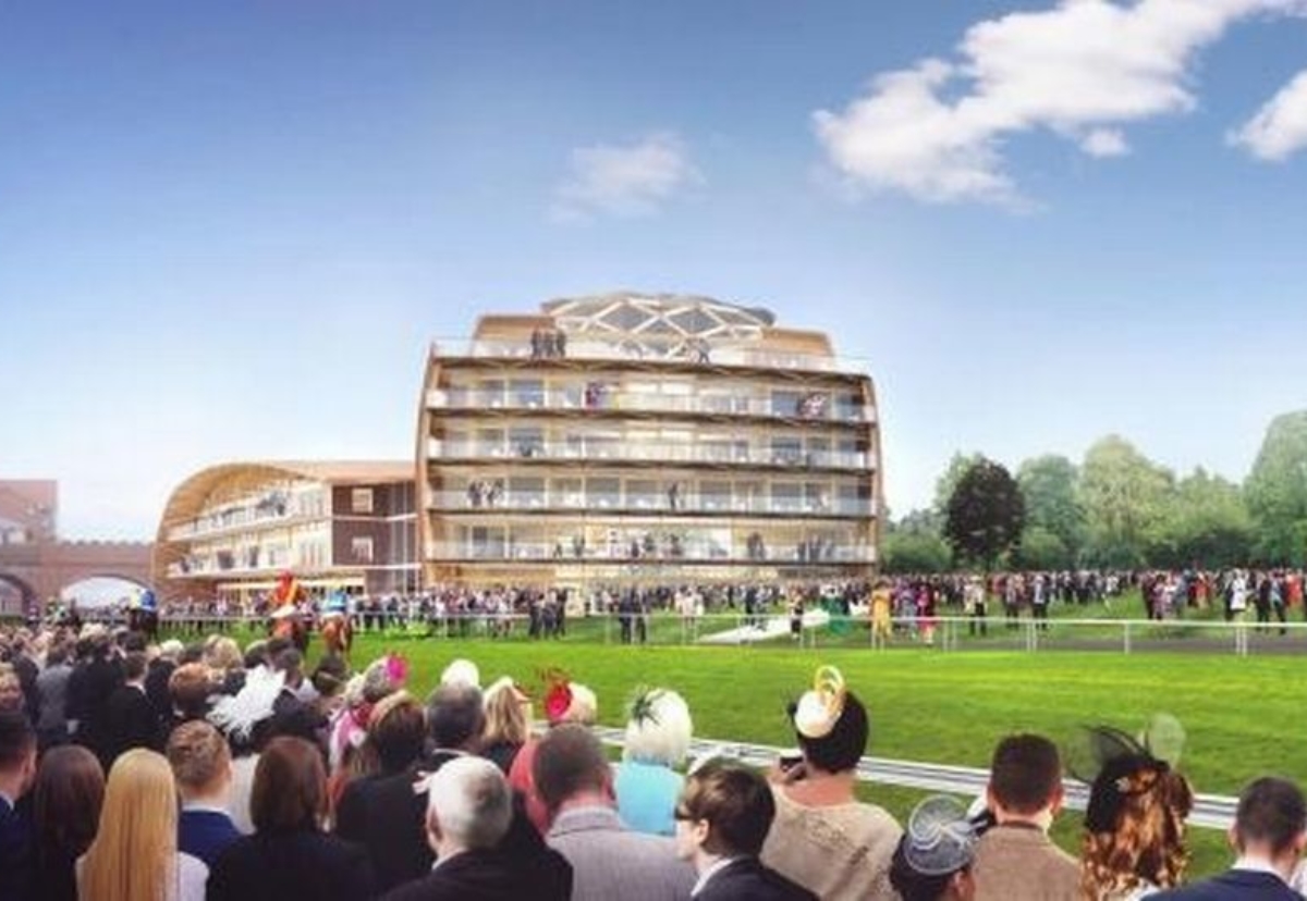 New grandstand and conference centre plan