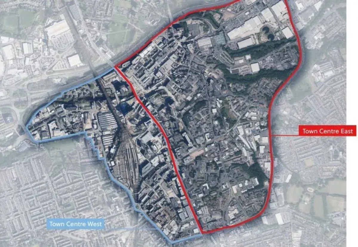 Town Centre East regeneration area