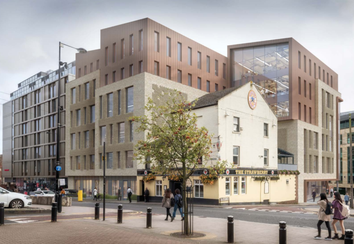 Local architect Ryder designed the Strawberry Lane HQ proposals