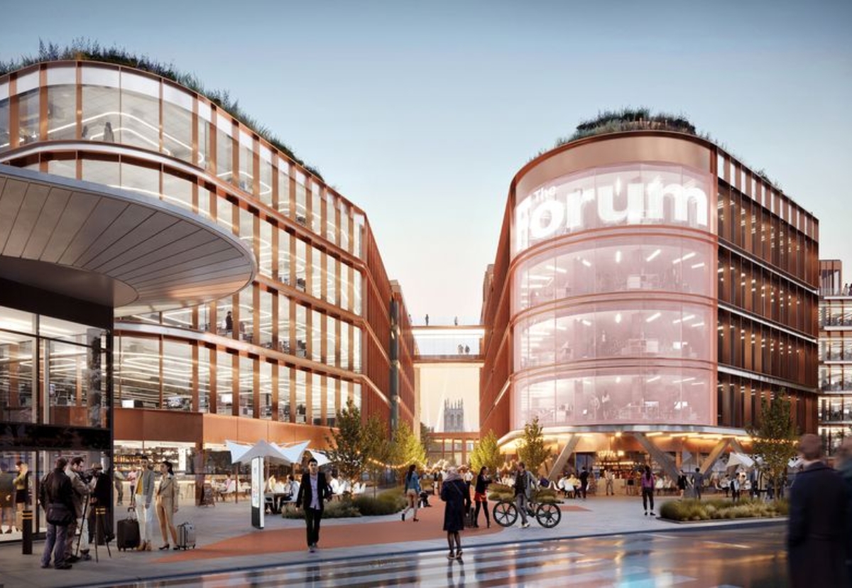 Key office and digital hub buildings to be linked by bridge