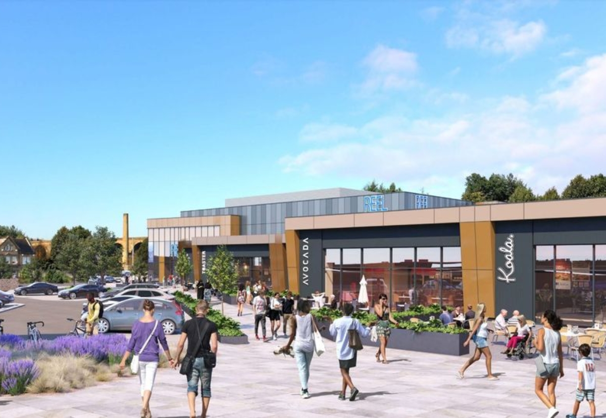 Scheme will include an eight-screen Reel Cinema, as well as restaurants, bars and shops