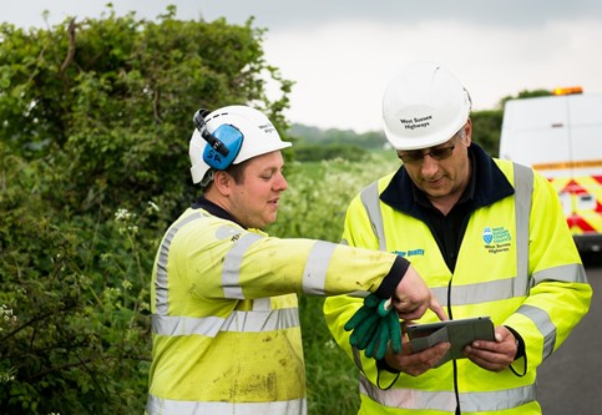 Balfour Beatty Living Places Operatives at work in West Sussex