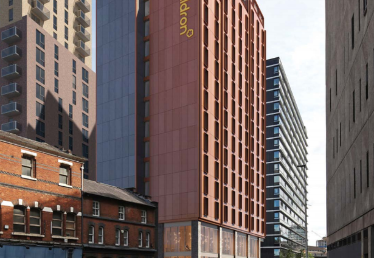 188-bedroom hotel for the Greengate regeneration area of Salford.