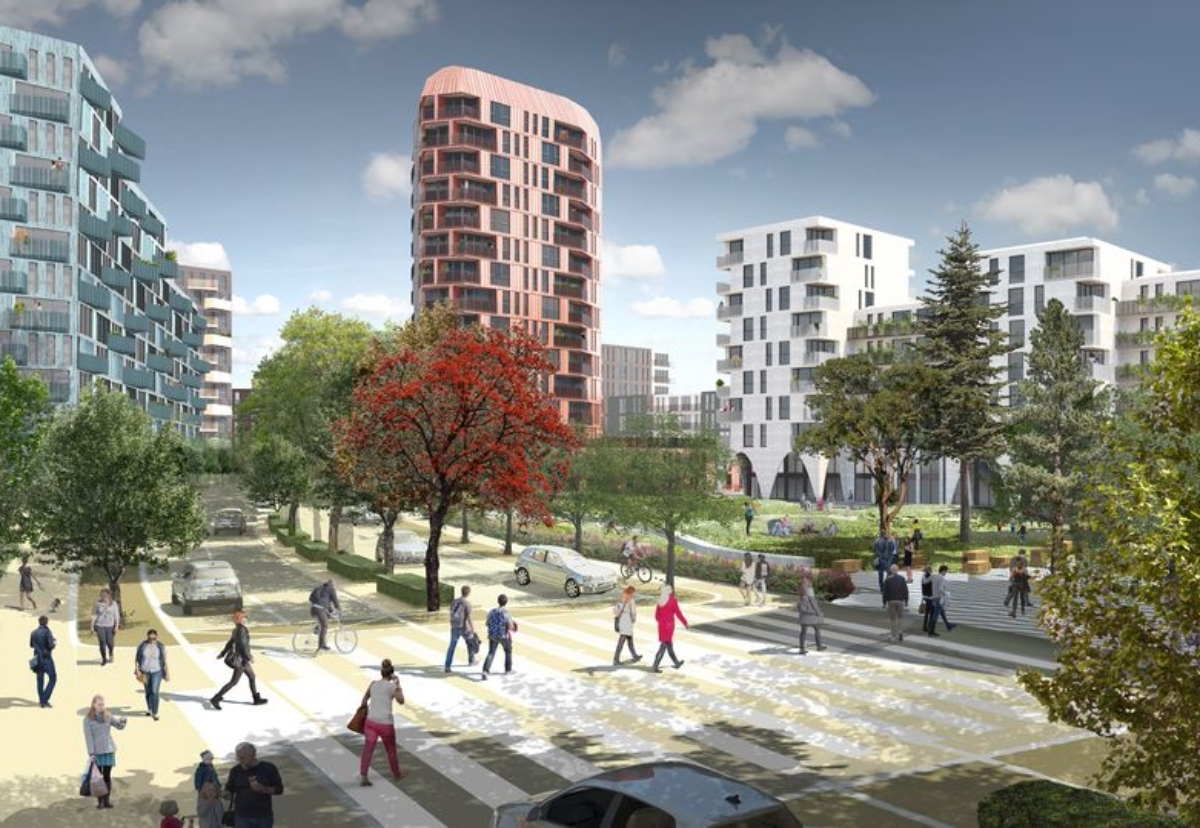 Over 1,700 modern homes will be built in the Better Queensway regeneration project