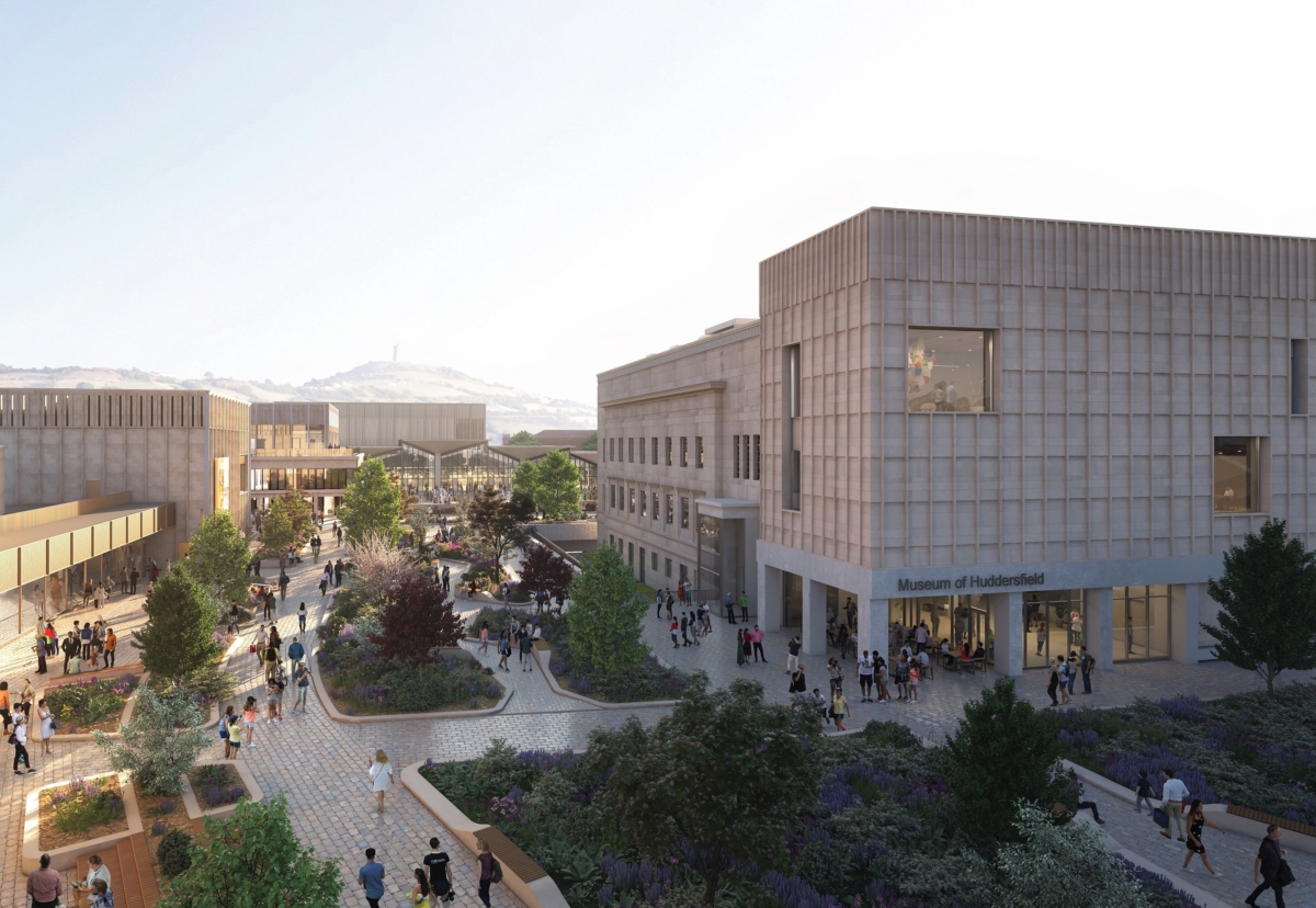 The Cultural Heart regeneration scheme has been designed by Feilden Clegg Bradley Studios