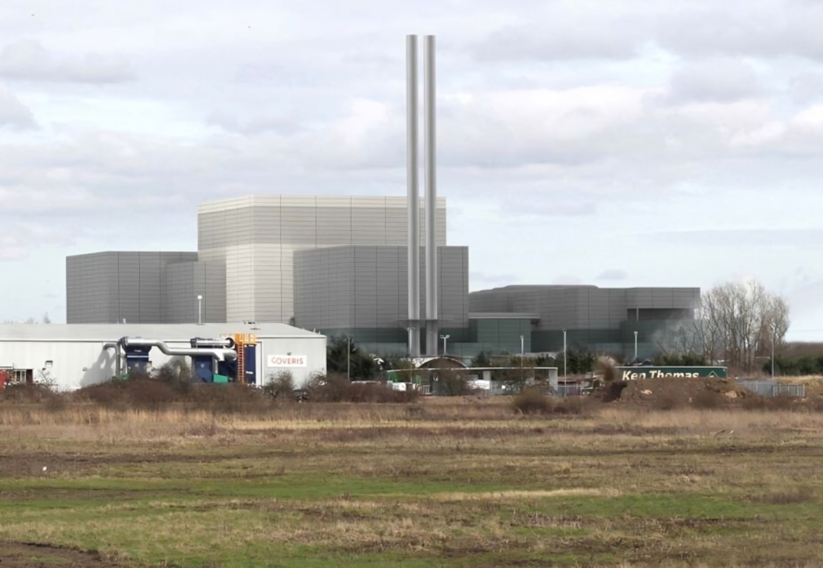 Energy from waste incinerator in Wisbech