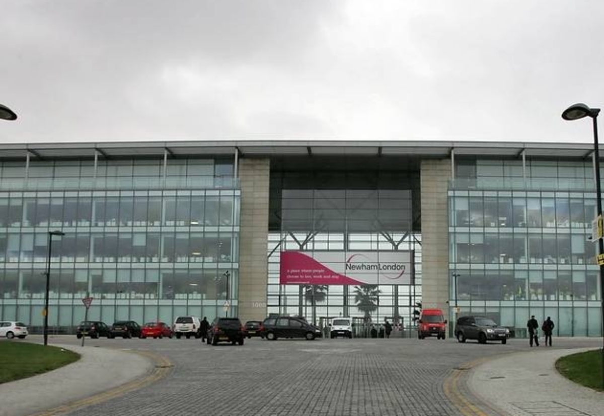 The cable strike cut power to Newham Council's offices