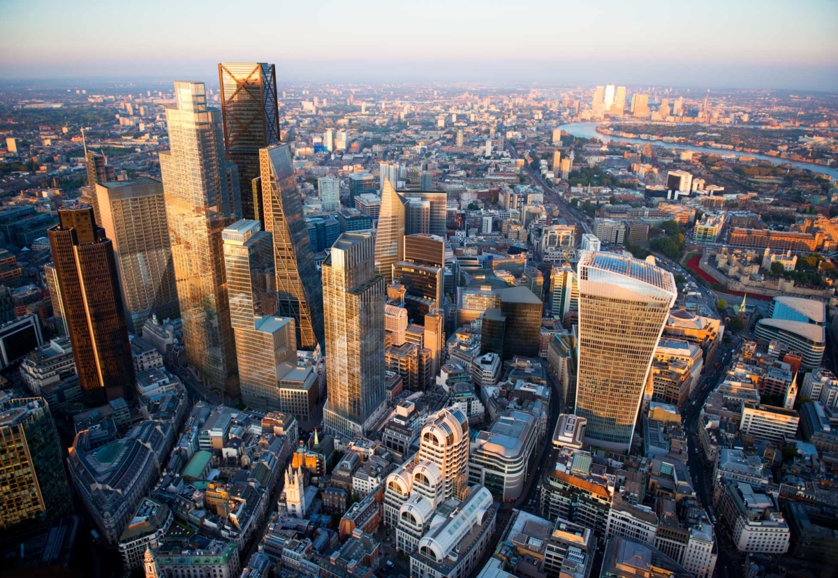 Square Mile cluster if proposed schemes built