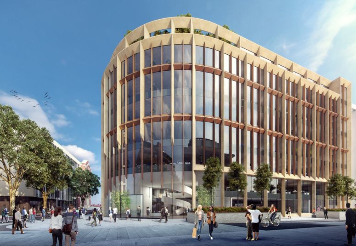Major new office block planned at Finzels Reach at the Bristol Floating Harbour