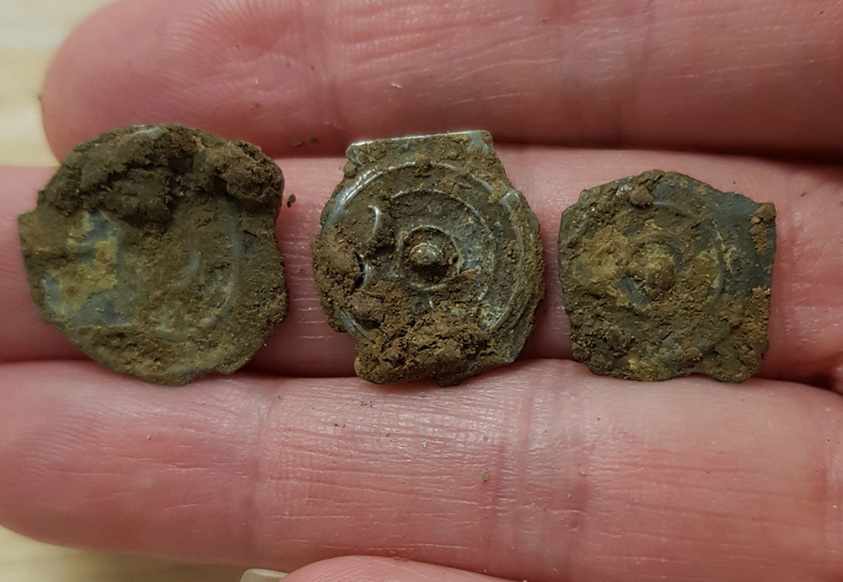 Potin coins from the Iron Age Hillingdon hoard