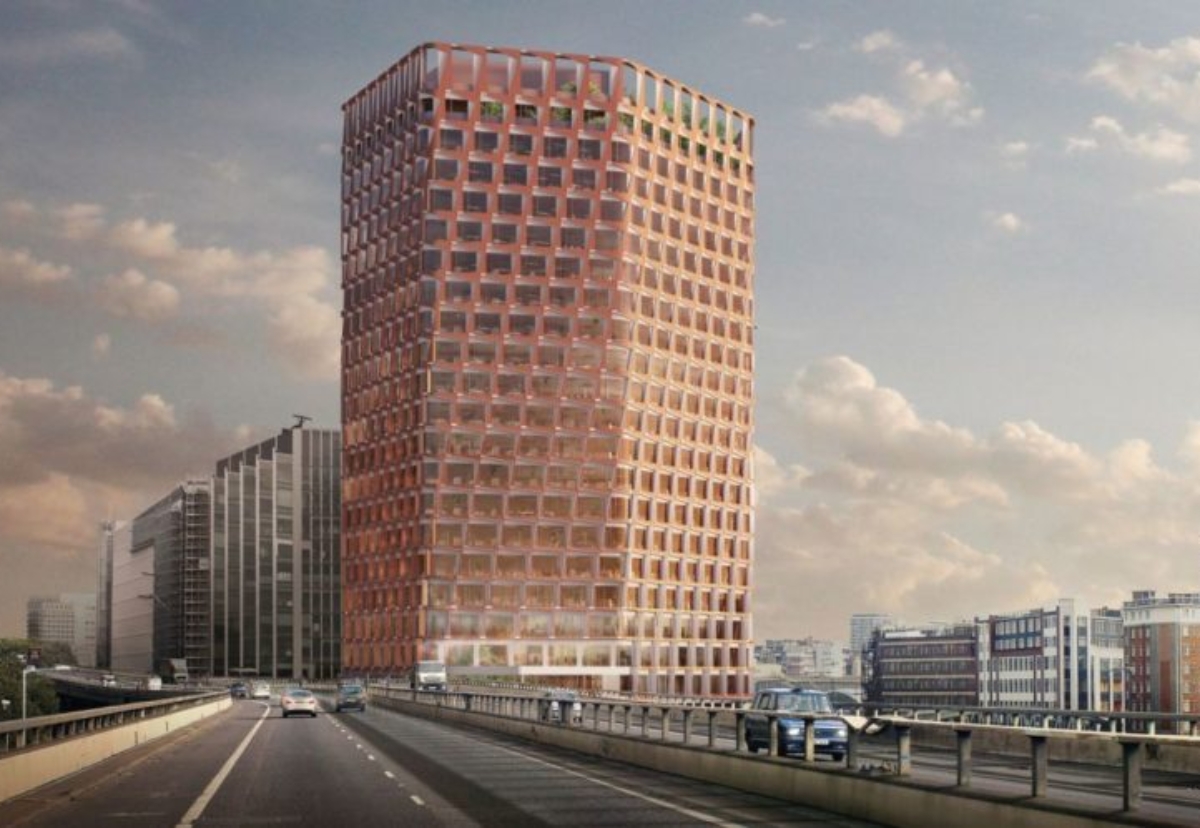 Architect Allies & Morrison designed the new office tower to the western side of Paddington Central