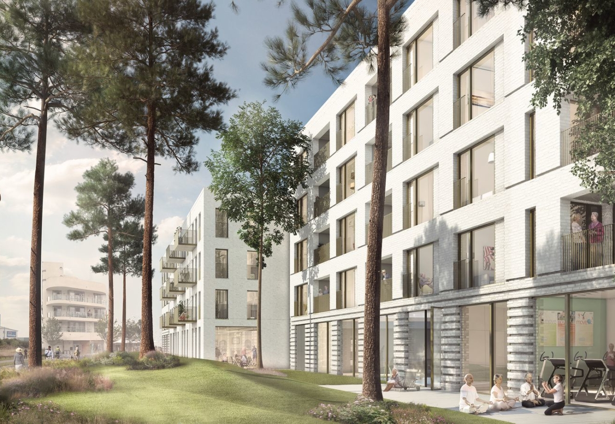 Midas has secured a £25m retirement homes scheme in Portishead for client PegasusLife where work will next month