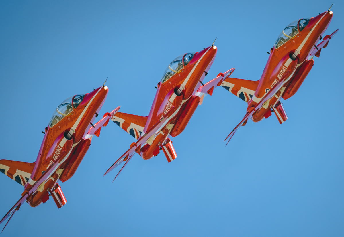 Red Arrows move to RAF Waddington released previous home RAF Scampton for redevelopment