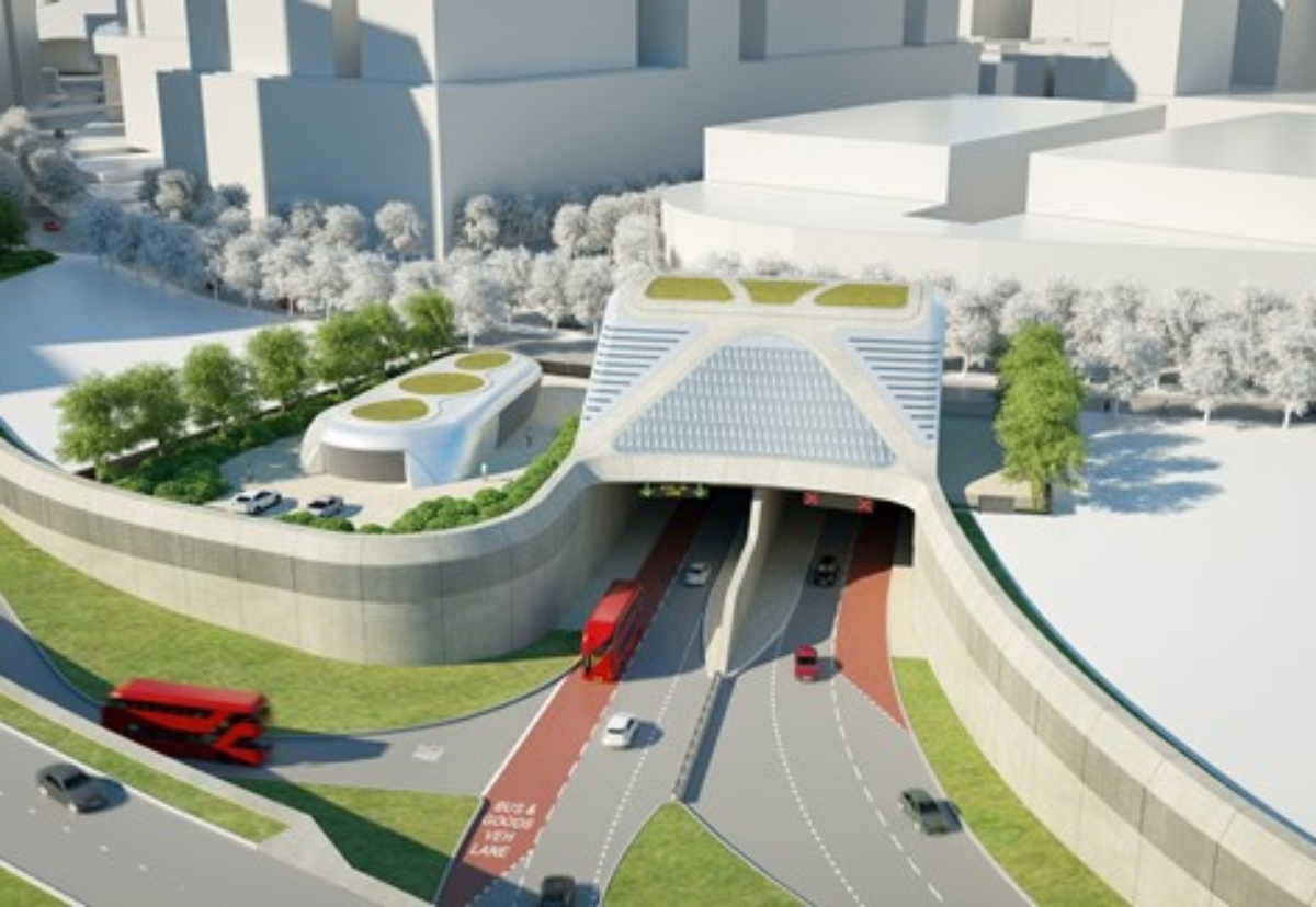 The Silvertown tunnel will be large enough to accommodate double-decker buses