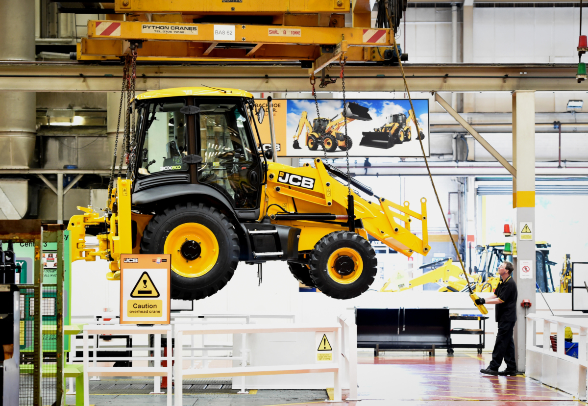 JCB enjoyed a record year of sales in 2017 with this year expected to deliver strong numbers