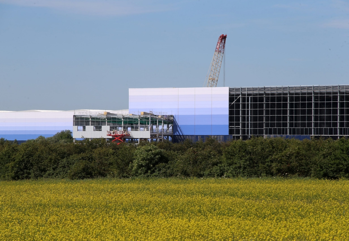 Magnitude warehouse under construction this summer