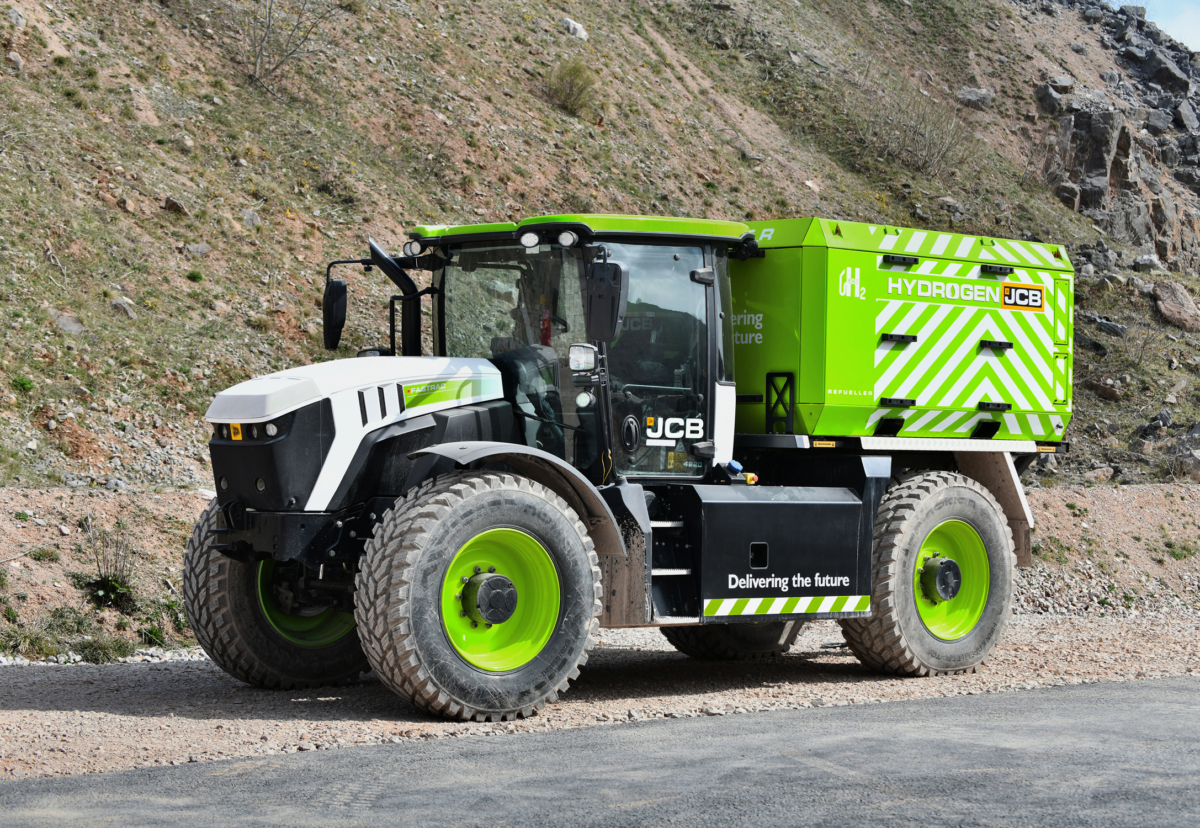 Going green: New refueller truck will operate in same way as fuel bowsers servicing equipment around large construction sites