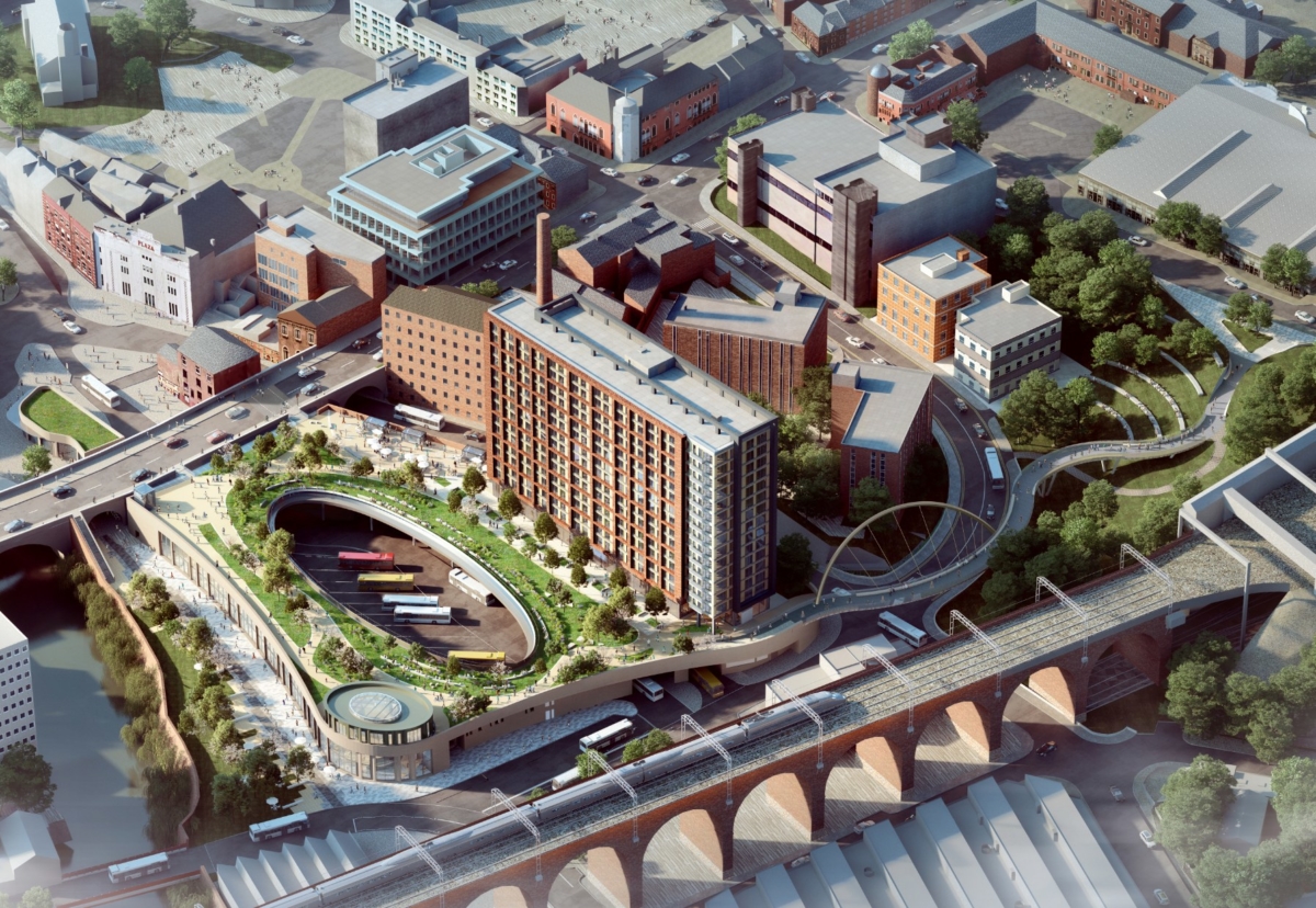 Mace is construction adviser on the BDP-designed Stockport interchange