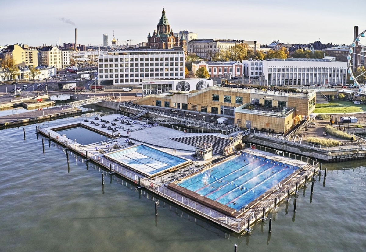 Nordic Urban's plans for floating heated and non heated swimming pools in historic graving docks