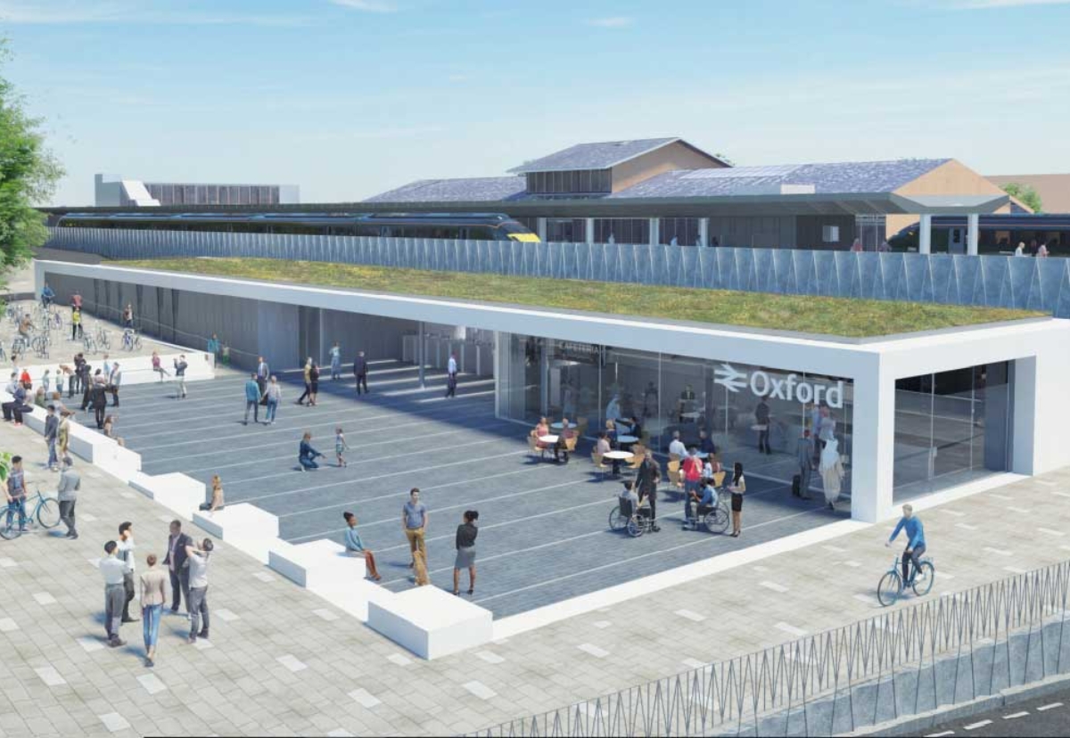 Planned improvement to Oxford railway station