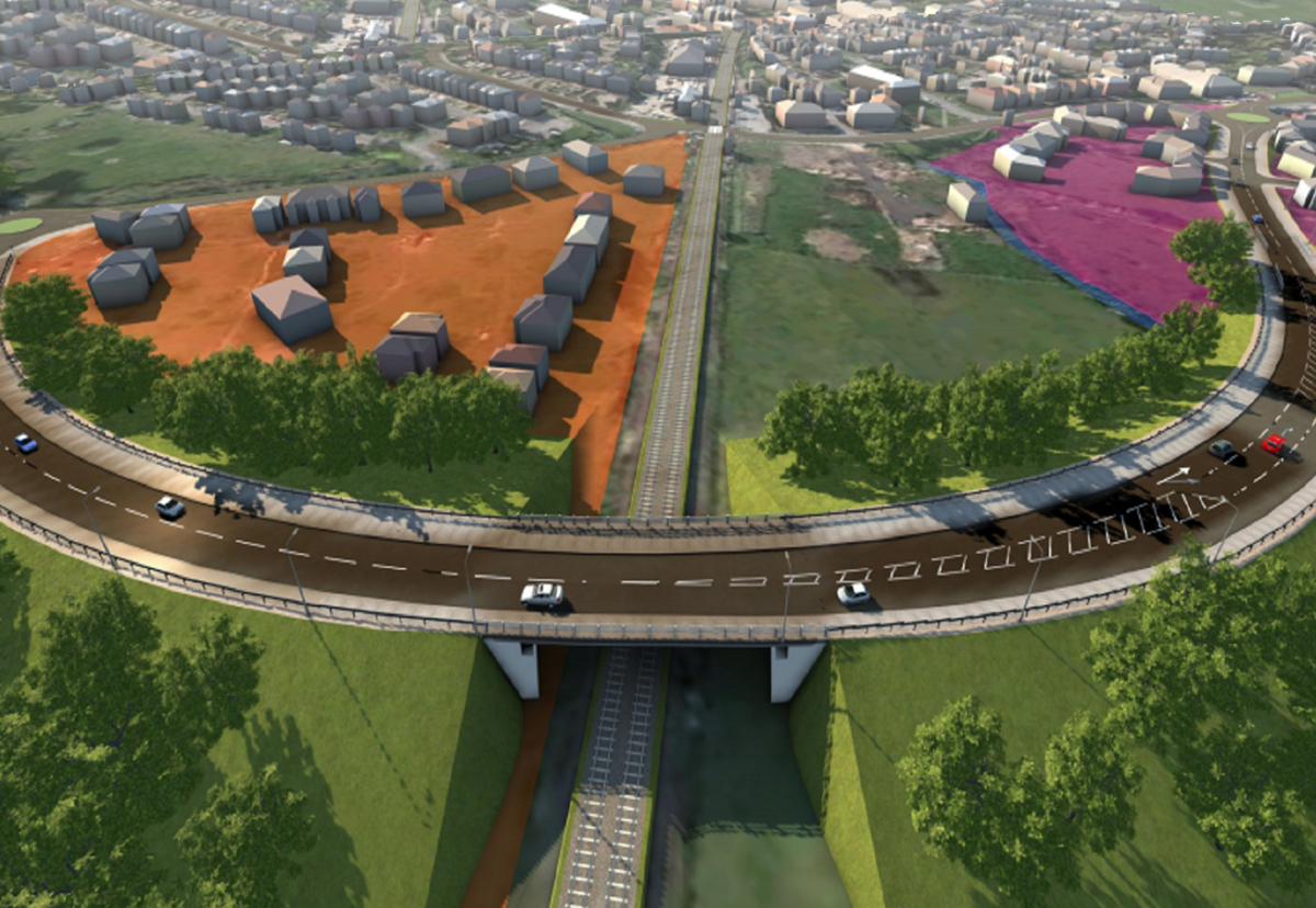 New road bridge will replace busy level crossing at Ash railway station