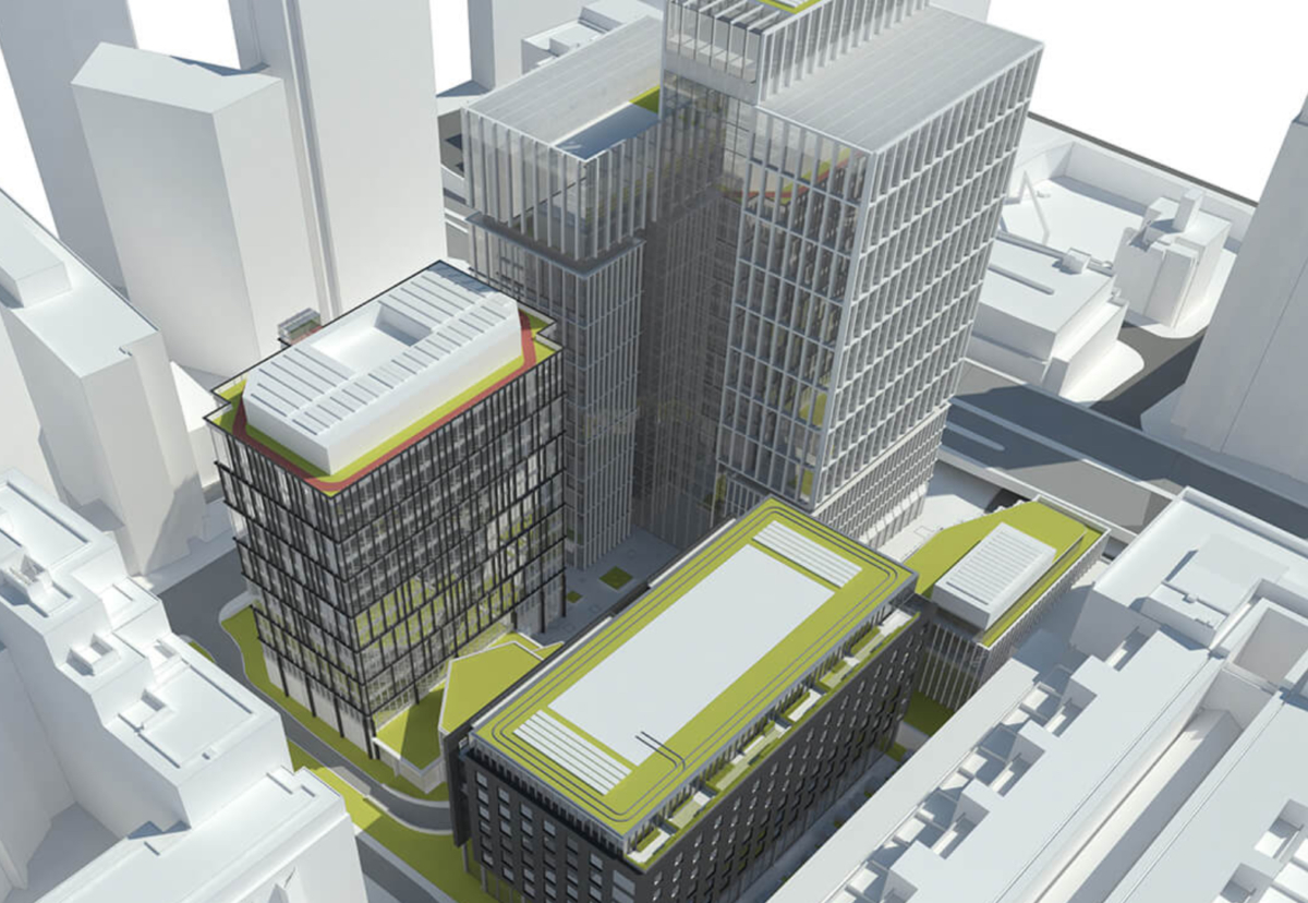 Axis Square will deliver 1m sq ft of office space with groundfloor retail