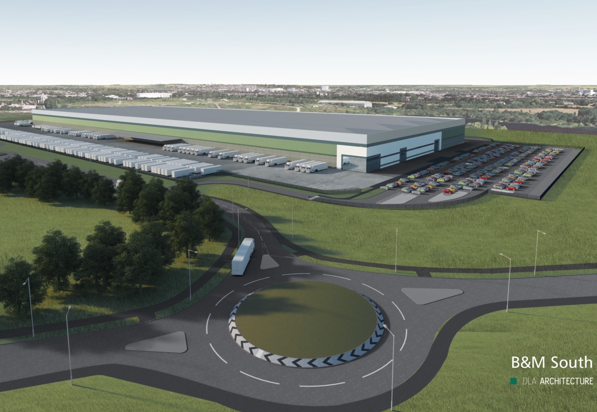 £39m regional distribution hub facility in Wixams