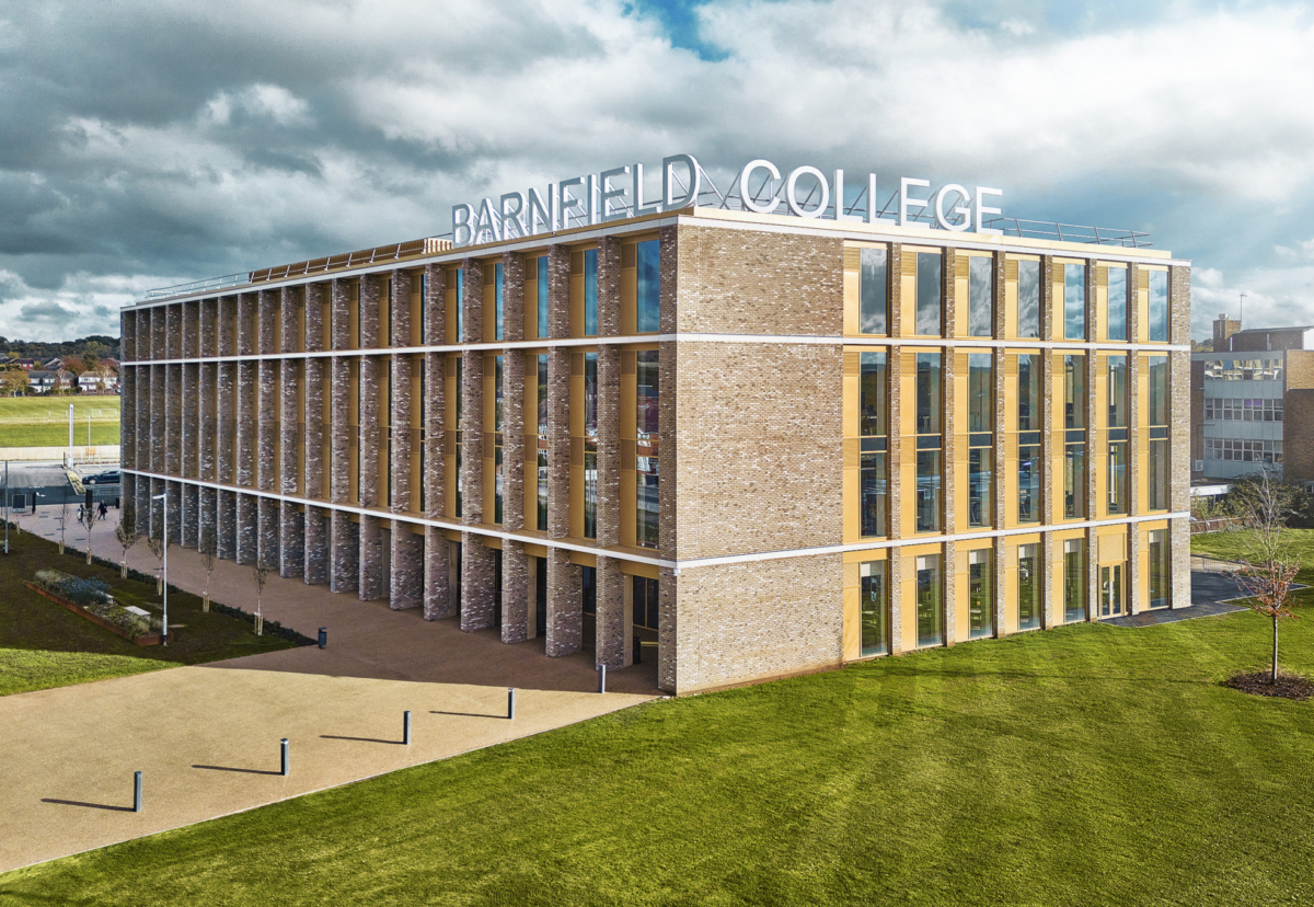 Farrans built the first phase of Barnfield College