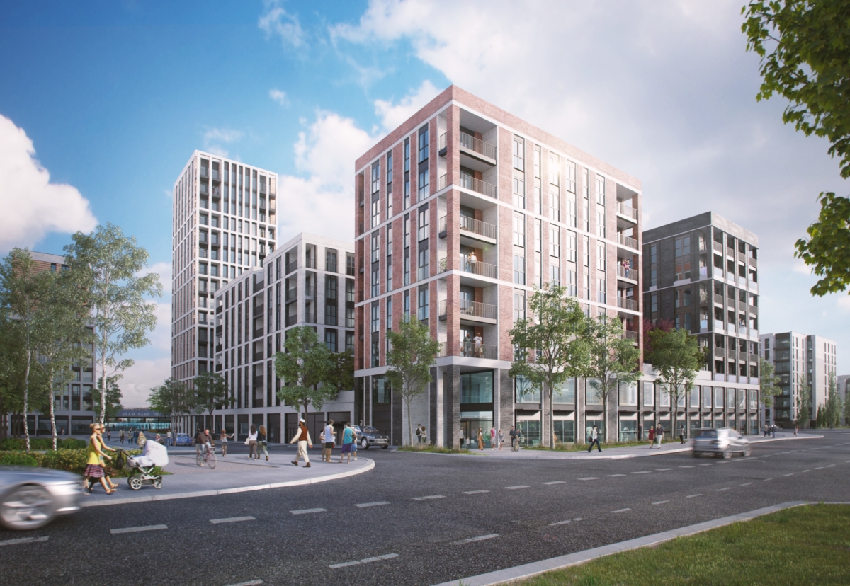 Beam Park first phase housing plan