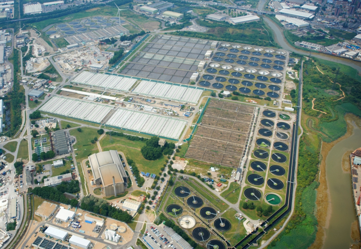 Beckton is the largest sewage treatment works in Europe