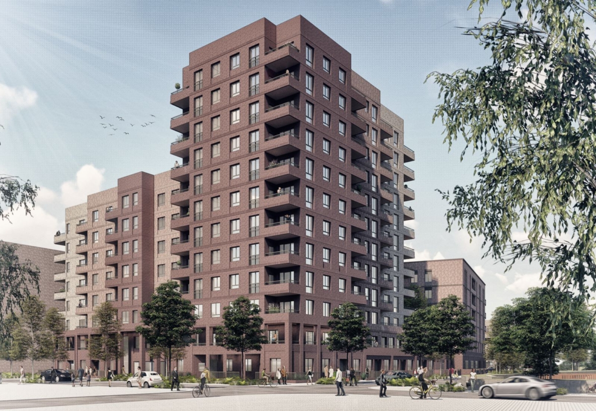 First phase one homes North London regeneration scheme